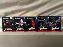 MTG Spiderman Welcome Deck 2 X Set Of 5 - SDCC 2025 Magic The Gathering IN HAND - Image 3