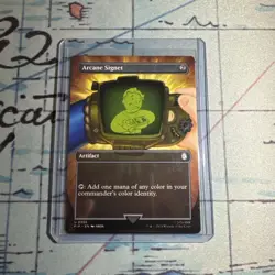 MTG Arcane Signet (Borderless) Universes Beyond: Fallout U 0356 (Regular) - Image 3