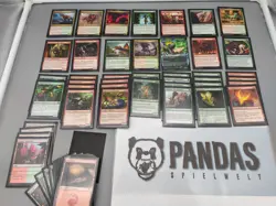 MtG Magic the Gathering R/G Dinosaur Deck - Image 1