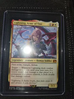 2025 MTG Final Fantasy Lightning Army Of One #233 - Image 1