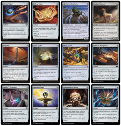 MTG - 12 x Different Artifact Mana Rocks - for Commander / Modern - All M/NM - Image 1