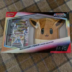 POKEMON TCG SCARLET VIOLET PRISMATIC EVOLUTIONS ACCESSORY POUCH SPECIAL EDI - Image 1