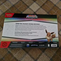 POKEMON TCG SCARLET VIOLET PRISMATIC EVOLUTIONS ACCESSORY POUCH SPECIAL EDI - Image 3