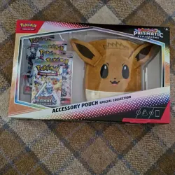 POKEMON TCG SCARLET VIOLET PRISMATIC EVOLUTIONS ACCESSORY POUCH SPECIAL EDI - Image 4