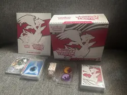 Pokemon TCG White flare etb open , all accessories (no packs) plus binder - Image 1