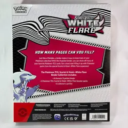 White Flare Binder Collection ‍Pokemon TCG New Sealed - Image 2