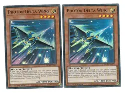 2x Photon Delta Wing - (MZMI-EN024 - 1st Ed - Ultra Rare) - NM - Yugioh - Image 1