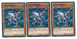 3x Abyss Soldier - (SDRE-EN014 - 1st Ed - Common) - NM - Yugioh - Image 1