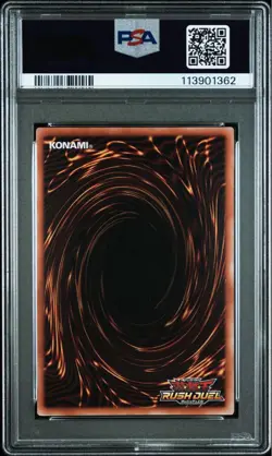 YuGiOh Red Eyes Black Dragon PSA10 Over Rush Rare Japan Promo Card - Image 2