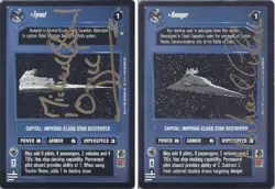 Star Wars CCG - Michael Sheard/Culver † (Ozzel/Needa) - signed card - autograph - Image 1