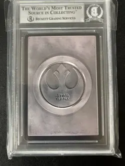 Star Wars CCG - Phil Brown † (Uncle Owen) signed card - autograph Beckett BAS - Image 2