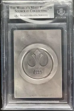 Star Wars CCG - Michael Pangrazio (Tarn Mison) signed card - Beckett BAS - Image 2