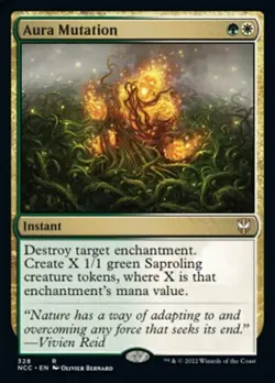 Aura Mutation ~ Commander: Streets of New Capenna [ NM ] [ Magic MTG ] - Image 1