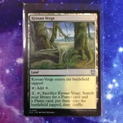 Krosan Verge x1 - Commander: Outlaws of Thunder Junction -0304 - MTG - Image 1
