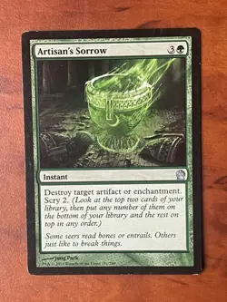 Artisan's Sorrow MTG Magic the Gathering Card LP Lightly Played THS - Image 1
