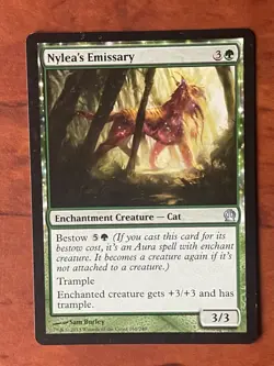 Nylea's Emissary MTG Magic the Gathering Card LP Lightly Played THS - Image 1