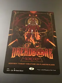 MTG Secret Lair #141 Dreadbore (Movie Poster) NM - Image 1