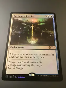MTG Secret Lair #122 Enchanted Evening Foil NM - Image 1