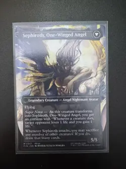 Sephiroth, Fabled SOLDIER Borderless Non Foil (0317) Final Fantasy MTG NM - Image 2