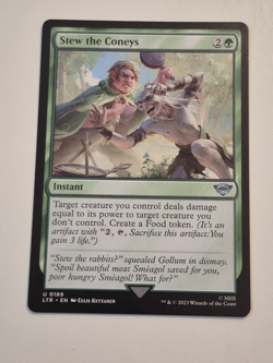 Stew the Coneys (189) The Lord of the Rings: Tales of Middle-earth LTR MTG Magic - Image 1