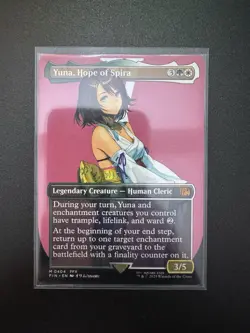 Yuna, Hope of Spira (Borderless) - 404 / English / Near Mint-M MTG - Image 1
