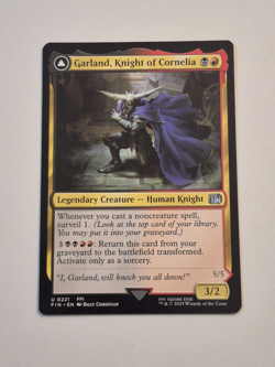 Garland, Knight of Cornelia // Chaos, the Endless FIN 221 Uncommon MTG - Image 1
