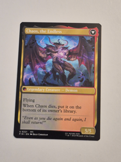 Garland, Knight of Cornelia // Chaos, the Endless FIN 221 Uncommon MTG - Image 2