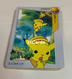 Lot of 31 Pokemon Carddass Anime Collection Normal Cards Japanese 1998 Vintage - Image 3