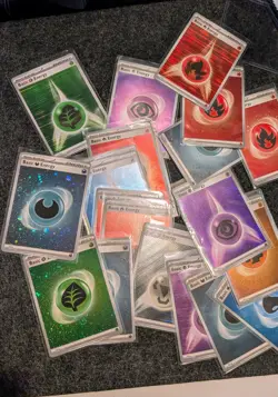 Pokemon SV Holo Energy Lot 22 Cards Cosmos+ Cross holo mix NM - Image 1