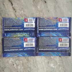 Pokemon TCG Factory Sealed Authentic Evolutions Booster Pack Artwork Set Of 4 - Image 2