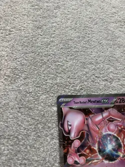 Pokemon TCG 2025 Destined Rivals: Team Rocket’s Mewtwo ex SVP 205 Jumbo Card NM - Image 2