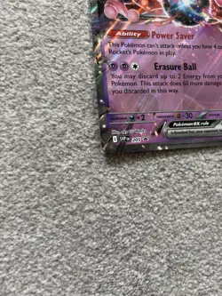 Pokemon TCG 2025 Destined Rivals: Team Rocket’s Mewtwo ex SVP 205 Jumbo Card NM - Image 4