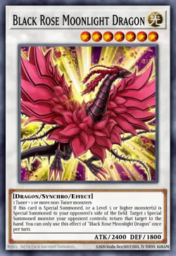 Black Rose Moonlight Dragon - RA03 - ULTIMATE Rare - Yugioh - Euro - Image 1