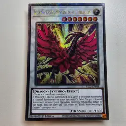 Black Rose Moonlight Dragon - RA03 - Quarter Century Rare - Yugioh EURO - Image 1