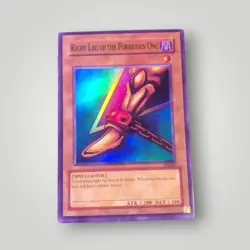 Yugioh - Right Leg of the Forbidden One *Ultra Rare* LART-EN002 - Image 1