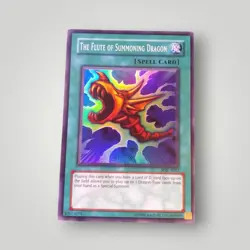 THE FLUTE OF SUMMONING DRAGON (SDK-A042) - YuGiOh Super Rare - Unlimited HP - Image 1