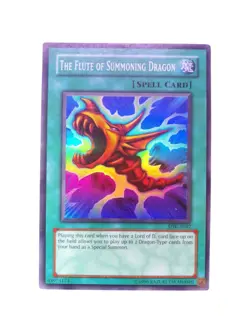 THE FLUTE OF SUMMONING DRAGON (SDK-A042) - YuGiOh Super Rare - Unlimited HP - Image 1
