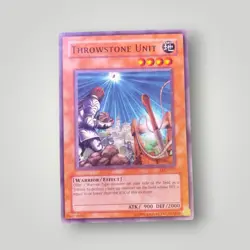 Yugioh - Throwstone Unit - LOD-017 - Common - 1st Edition - VLP/NM - Image 1