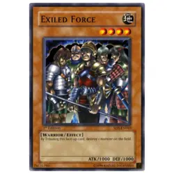 Exiled Force YSDJ-EN011 Common Yugioh Card - Image 1