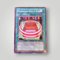 Pigeonholing Books of Spell - MFC-093 - Common - Unlimited Edition PL/MP YuGiOh! - Image 1