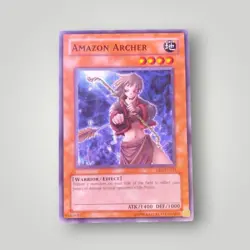 AMAZON ARCHER (LEDU-EN012) - YuGiOh Common 1st Ed. Monster - Image 1