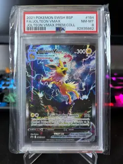 Jolteon VMAX SWSH184 SWSH: Sword & Shield Promo Cards Holo - Image 1