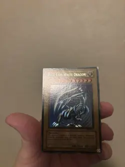 Max Holo Bleed Error YuGiOh Blue Eyes White Dragon SDK-001 Ultra Rare - Image 5