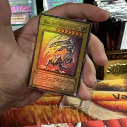 Max Holo Bleed Error YuGiOh Blue Eyes White Dragon SDK-001 Ultra Rare - Image 4