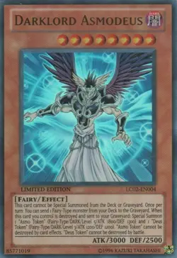 YUGIOH Darklord Fairy Deck Complete 40 - Cards - Image 1
