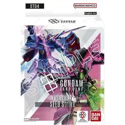 Bandai Gundam Card Game - Starter Deck 04: SEED Strike (ST04) - Image 1