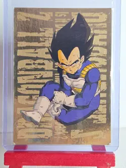 1999 Funimation Dragon Ball Z VEGETA GOLD FOIL Chase Trading Card G8 - JPP/AMADA - Image 1