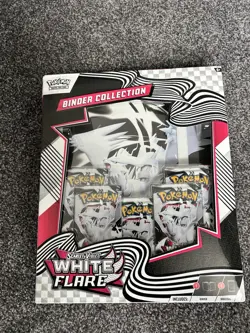 Pokemon TCG: Scarlet & Violet White Flare Binder Collection - New And Sealed! - Image 1