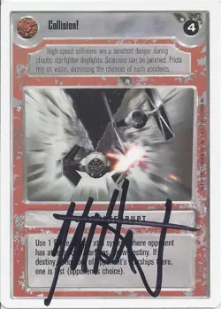 Star Wars CCG - John Dykstra (ILM Special Effects) - signed card - autograph - Image 1