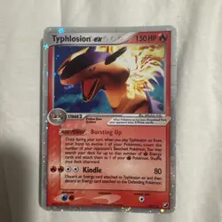 Typhlosion ex 110/115 Unseen Forces Holo Ultra Rare Vintage Pokemon TCG Card - Image 1